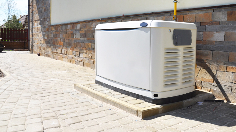 back up generator exterior rocklin CA
